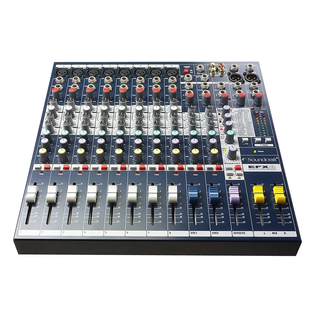 Mezclador analógico Soundcraft EFX8 de 8 canales SCR-E535000000EU 3