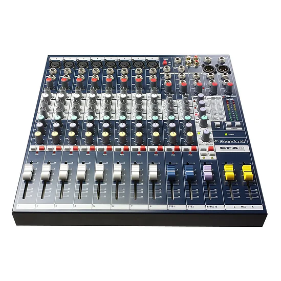 Mezclador analógico Soundcraft EFX8 de 8 canales SCR-E535000000EU 3