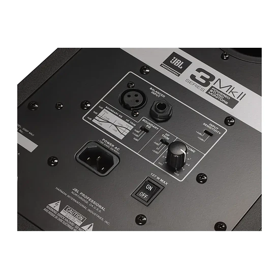 Monitor de estudio biamplificado JBL Pro 308P MKII de 8