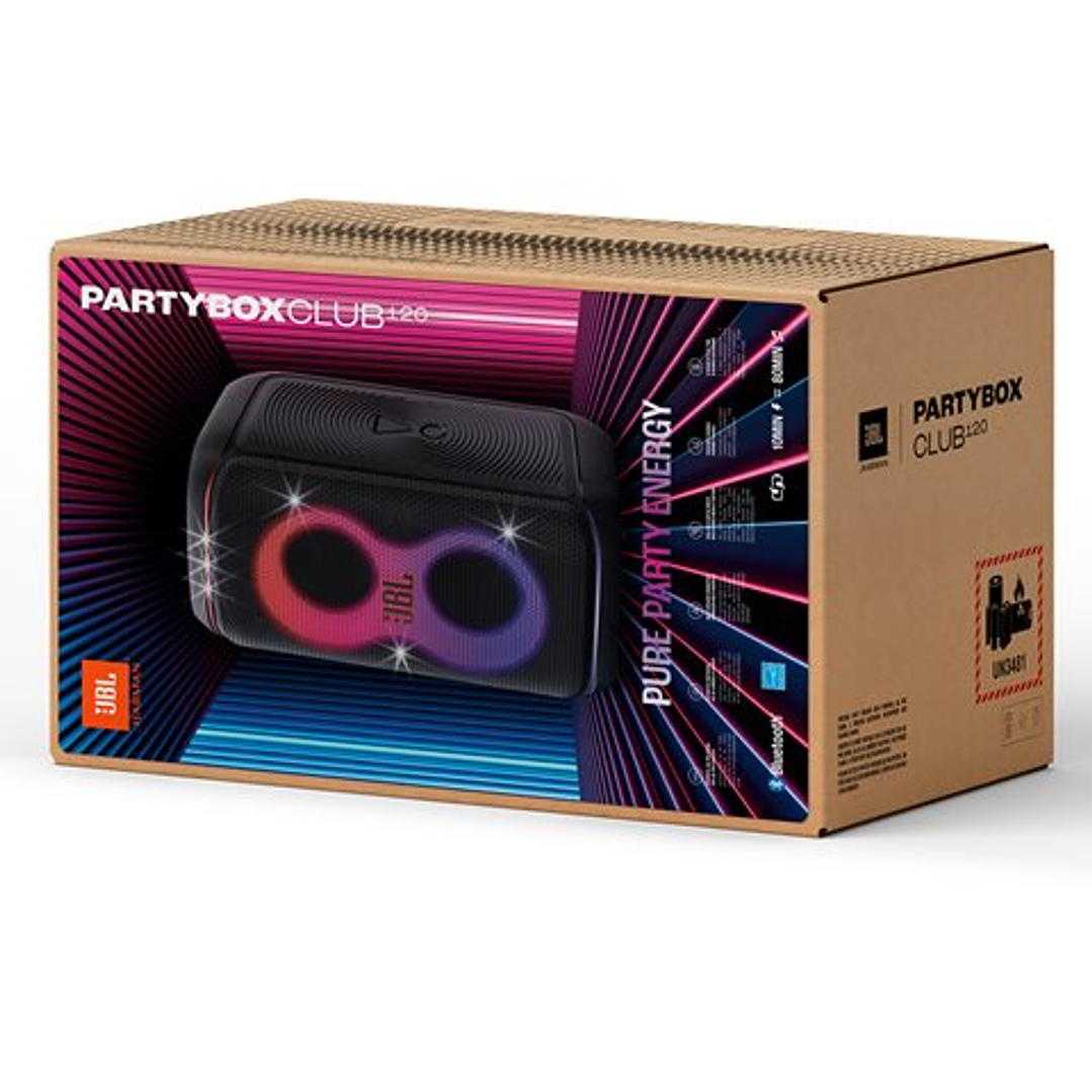 Altavoz JBL Partybox Club 120 Negro JBLPBCLUB120AM 6