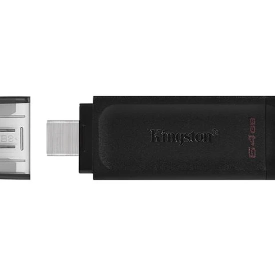 Unidad flash USB Kingston 64GB USB-C Datatraveler 70 DT70/64GB 2
