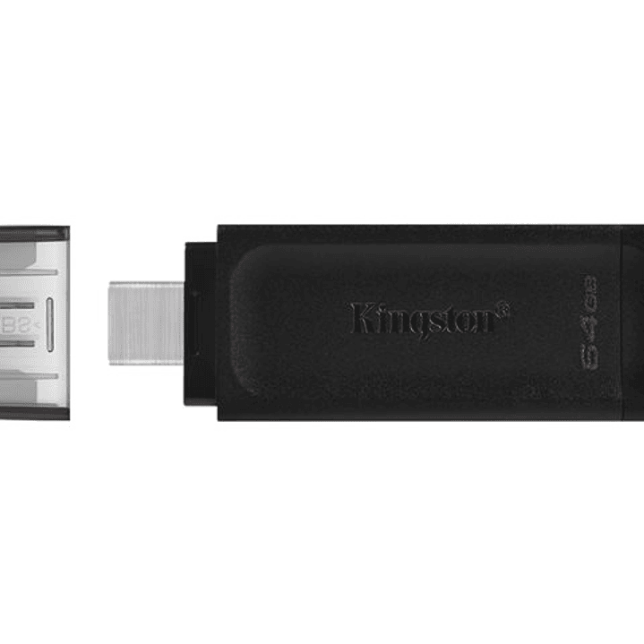 Unidad flash USB Kingston 64GB USB-C Datatraveler 70 DT70/64GB 2