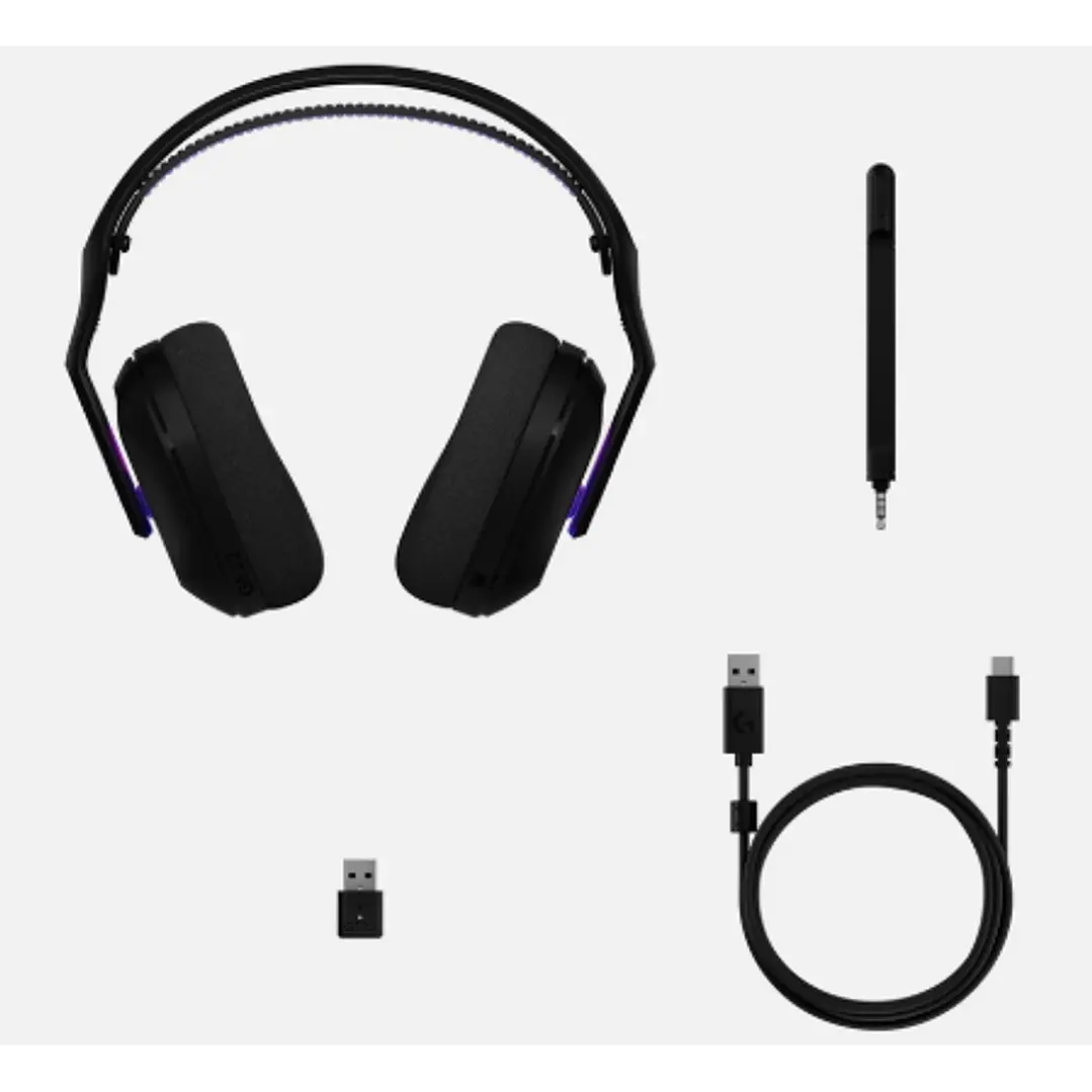 Audífono Inalámbrico G522 Lightspeed Negro 981-001543 2