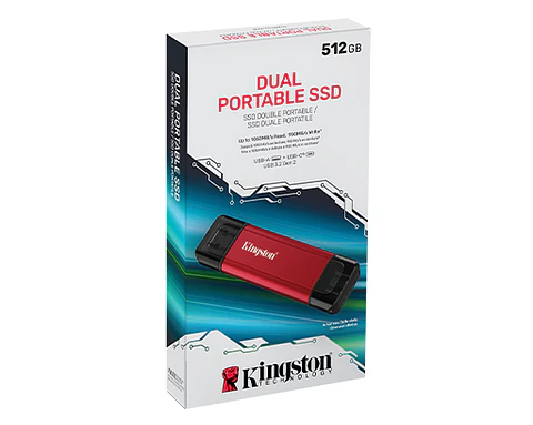 Unidad de estado sólido externa Kingston - SSD SPSD/512GB 512GB
