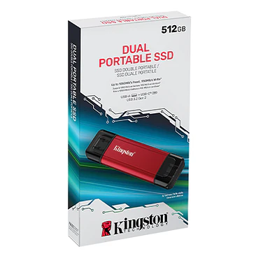 Unidad de estado sólido externa Kingston - SSD SPSD/512GB 512GB 1
