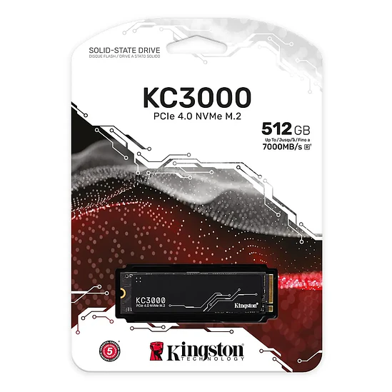 Unidad SSD Kingston SKC3000S/512G 512GB 1