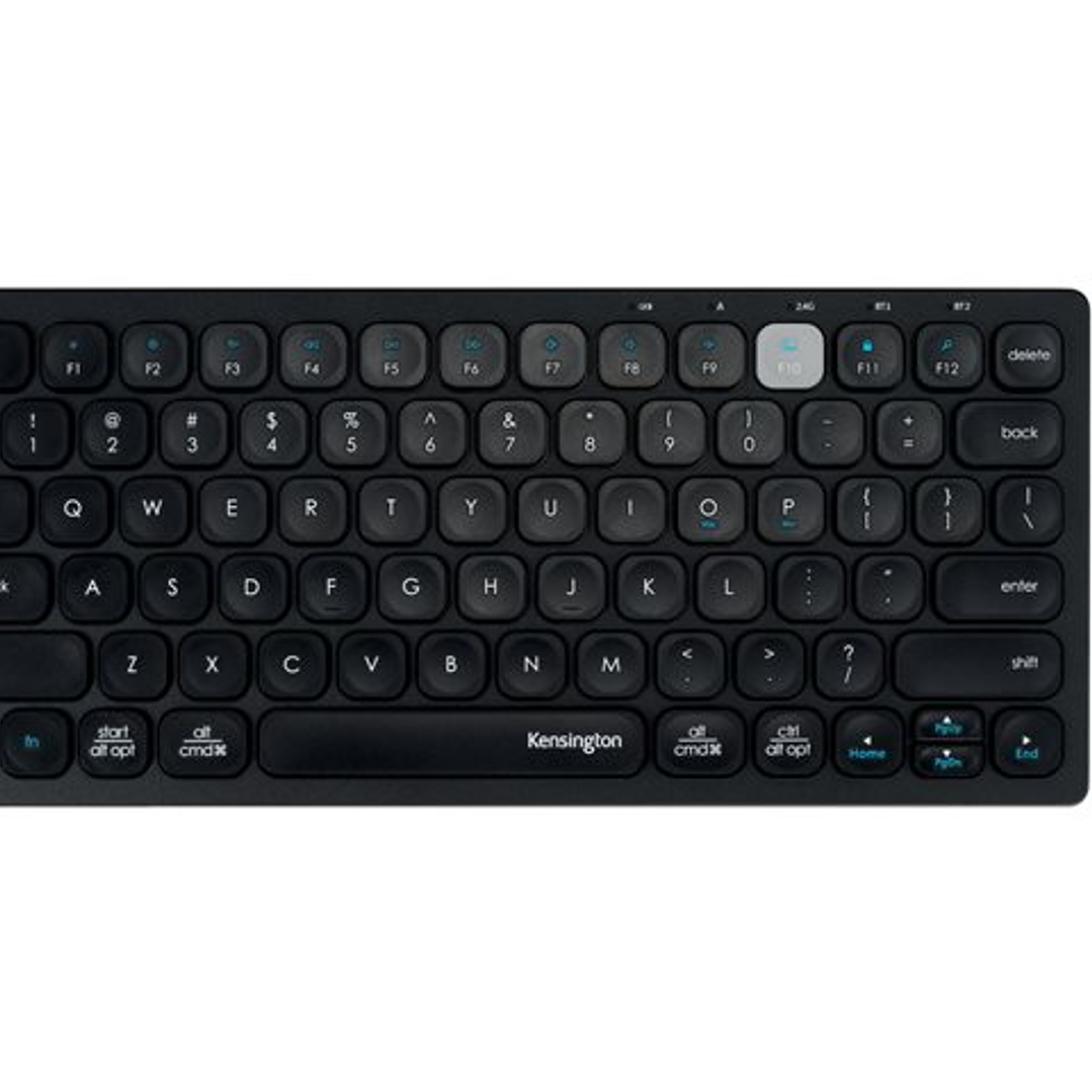 Teclado Inalámbrico Kensington Compacto Bluetooth Color Negro K75502  1