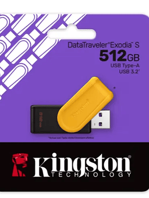Unidad flash USB Kingston 512GB USB 3.2 DataTraveler E DTXS/512GB