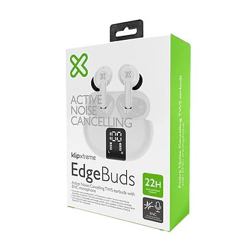 Auriculares Clip Xtreme TWS EdgeBuds ANC blancos KTE-755WH 2