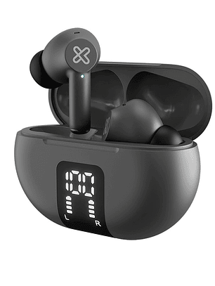 Auriculares Clip Xtreme TWS EdgeBuds ANC Gris KTE-755GR