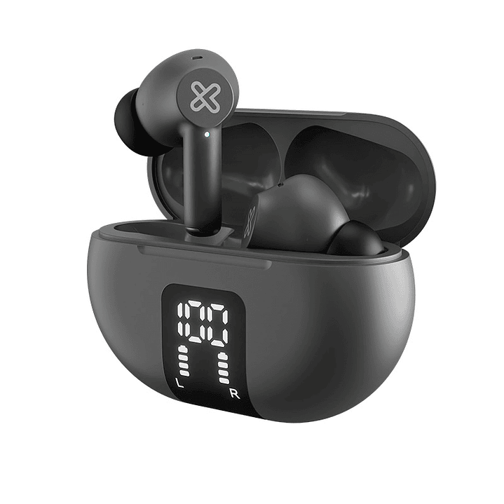 Auriculares Clip Xtreme TWS EdgeBuds ANC Gris KTE-755GR 1