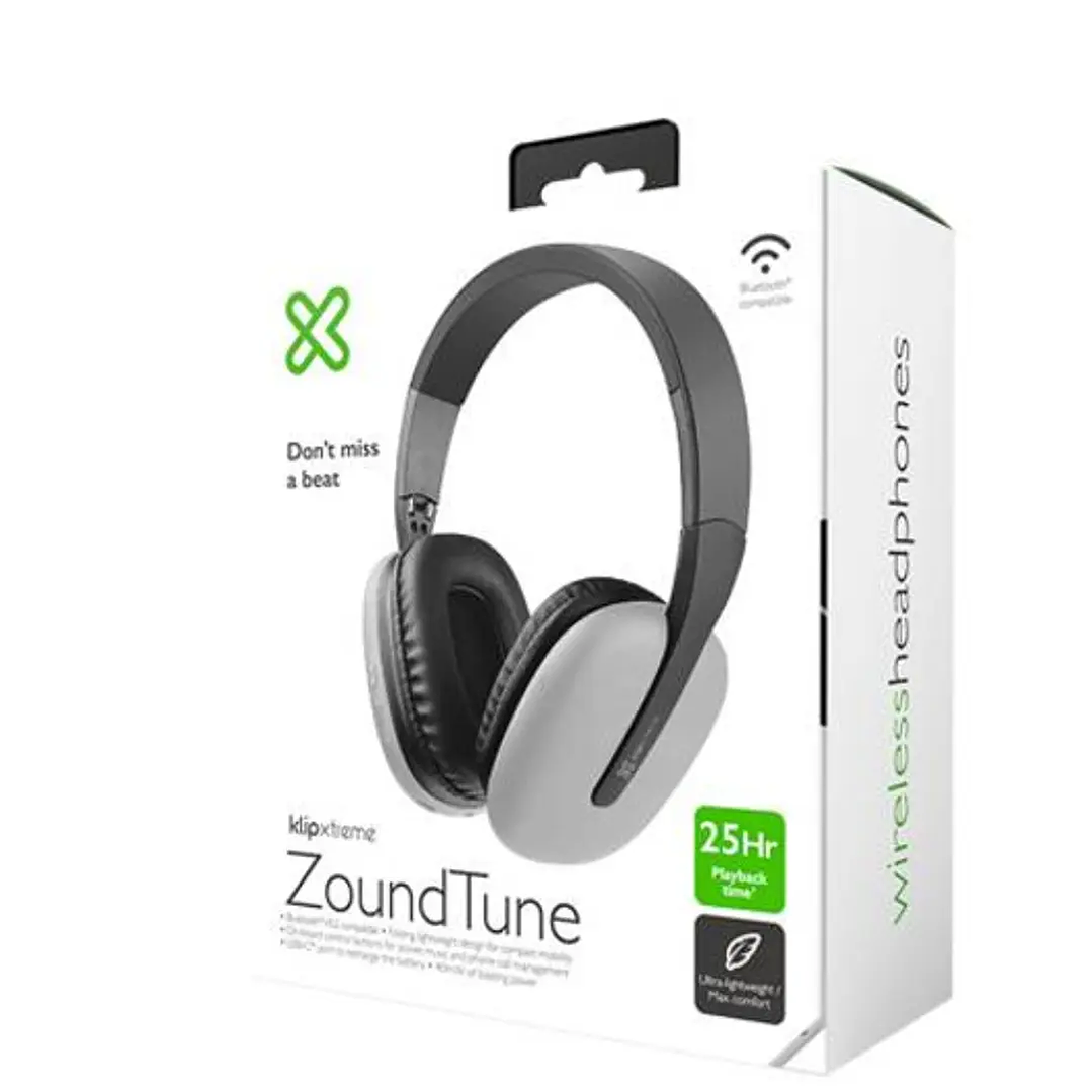Audífonos inalámbricos Clip Xtreme ZoundTune KWH-010GR Gris 1