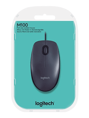 Mouse Logitech M100 Negro 910-001601