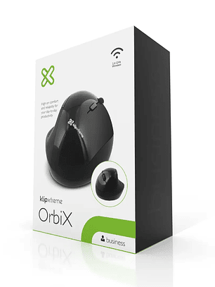 Mouse Klip Xtreme Semi Vertical Inalámbrico KMW-500BK