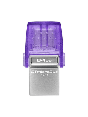 Unidades flash USB Kingston 64GB microDuo 3C DataTraveler DTDUO3CG3/64GB 64GB