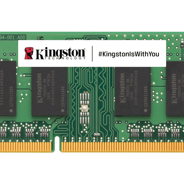 Memoria RAM Kingston ValueRam - KVR 8GB 1600MHz DDR3L 2