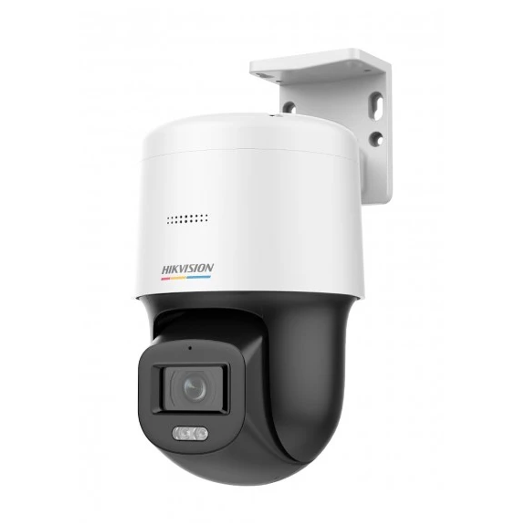 Cámara Hikvision PT 4MP 2.8mm 30mt ColorVu MiC IP66 Audio/MIC SD 30mt DS-2DE2C400SCG-E(F0) 2