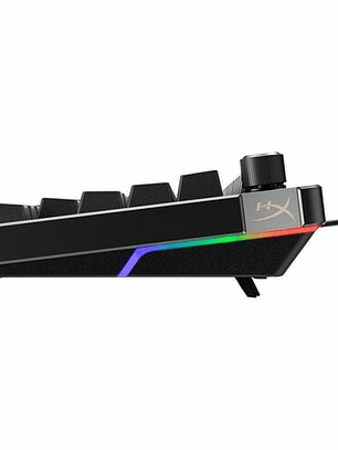 Teclado gaming HyperX Alloy Rise 75 - Compacto - Cable Conectividad - USB Tipo C Interfaz - RGB LED 