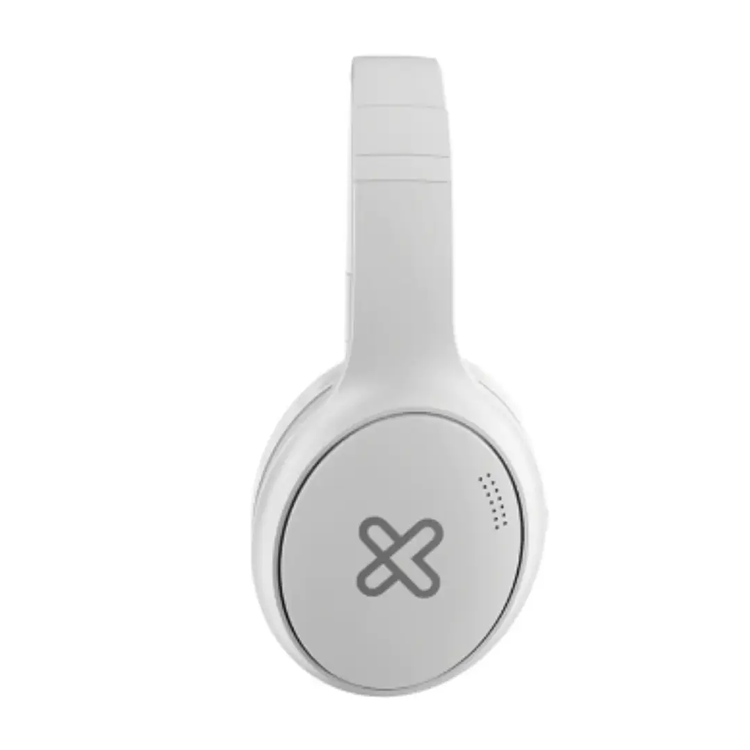 Audífono Inalámbrico Klip Xtreme Escape blanco con cancelación de ruido KNH-300WH 3