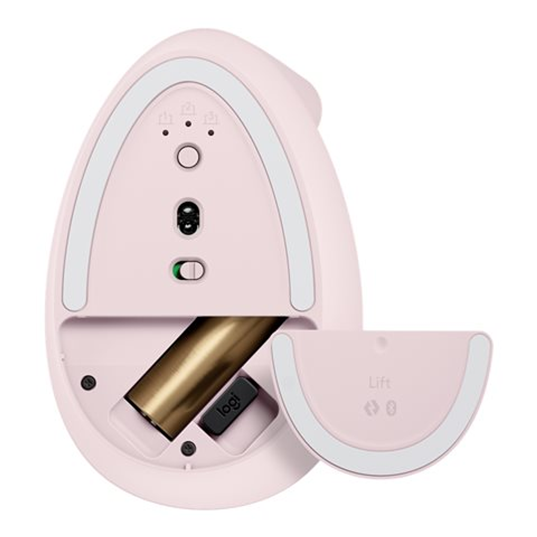 Mouse Logitech Inalámbrico Lift Vertical Rosa Logitech910-006472 2