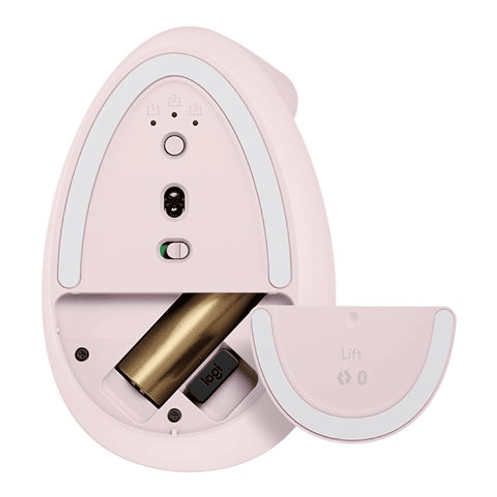 Mouse Logitech Inalámbrico Lift Vertical Rosa Logitech910-006472 2