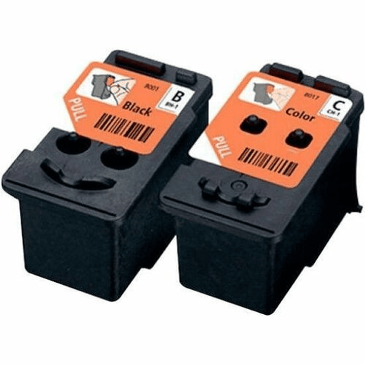 Kit cabezal negro BH-1 cabezal color CH-1 compatibilidad Canon G 1100 / 2100 / 3100 / G4100 1