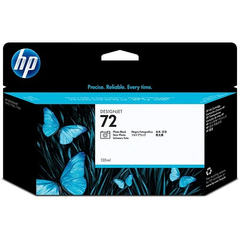 Tinta HP 72 130 ML negro fotográfico