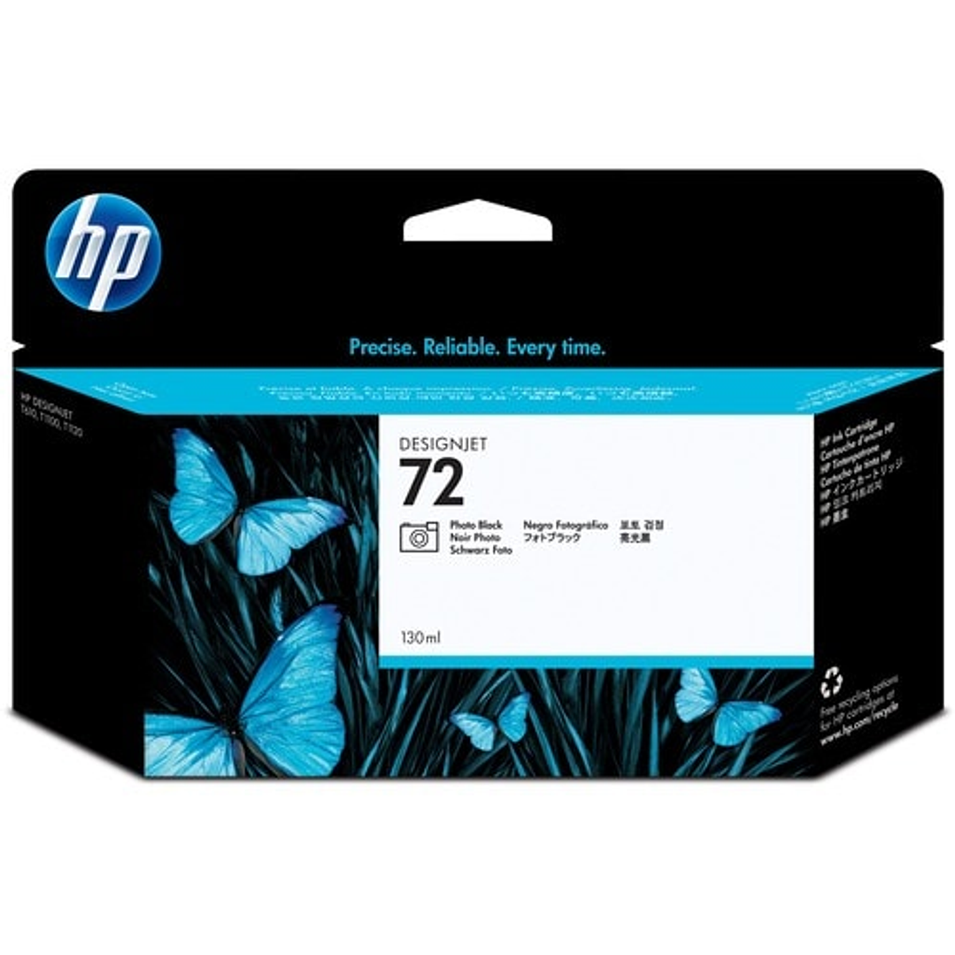 Tinta HP 72 130 ML negro fotográfico 1
