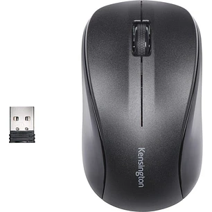 Mouse Kensington Mouse for Life K72392 - USB - Óptico - 3 Botón(es) - Negro - Inalámbrico - 1000 dpi