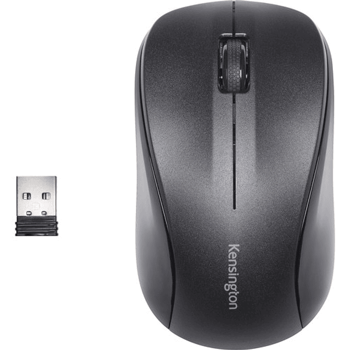 Mouse Kensington Mouse for Life K72392 - USB - Óptico - 3 Botón(es) - Negro - Inalámbrico - 1000 dpi 1