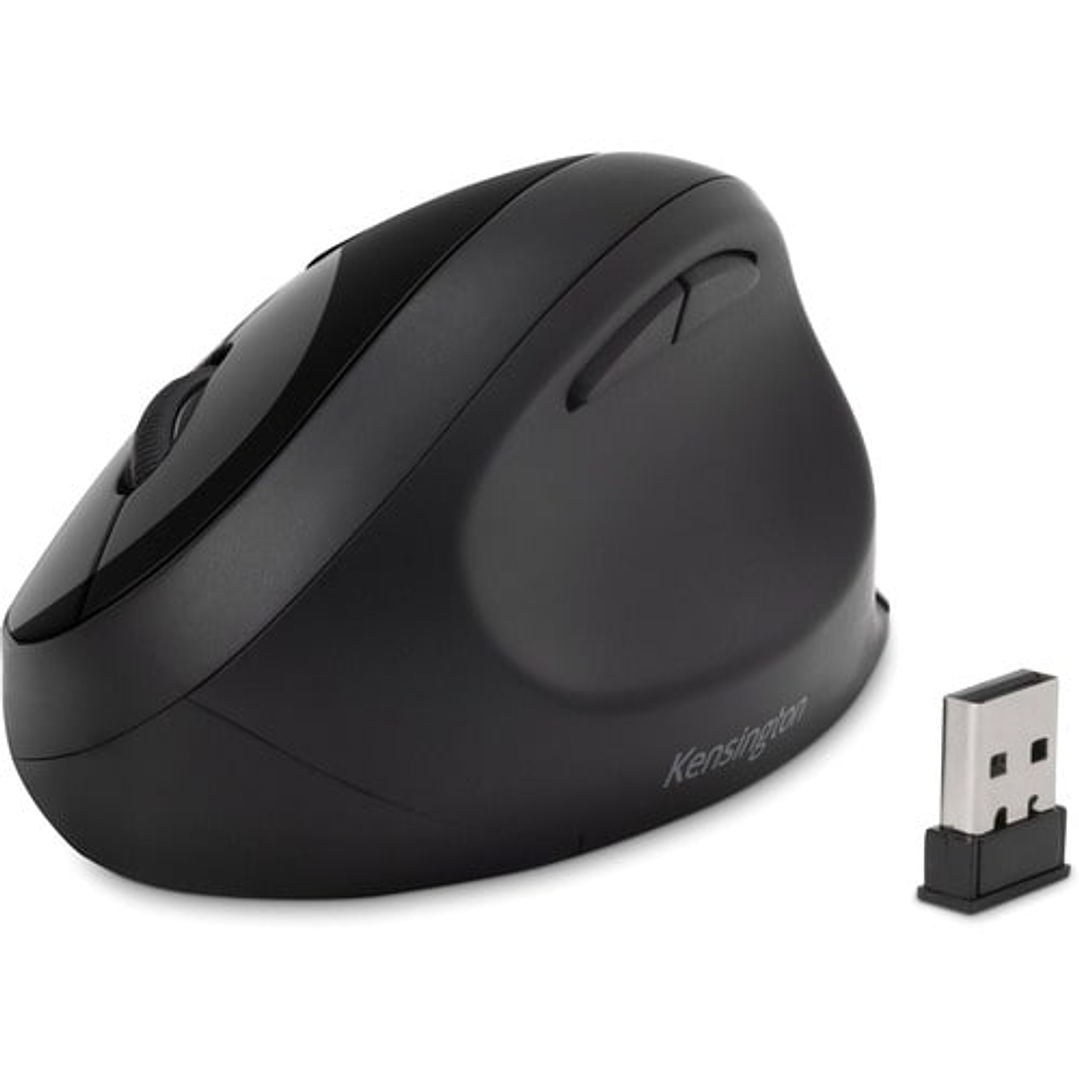 Mouse Kensington Pro Fit - Frecuencia Bluetooth/Radio 2.40GHz USB 5 Botones Negro Inalámbrico 1600 dpi 3