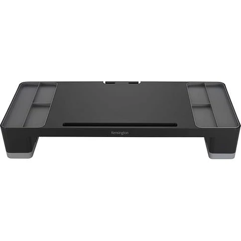 Soporte para monitor Kensington Altura ajustable - 18.14kg Capacidad de carga - 9.5cm Altura x 62cm Ancho x 26.4cm Profundidad - Mesa