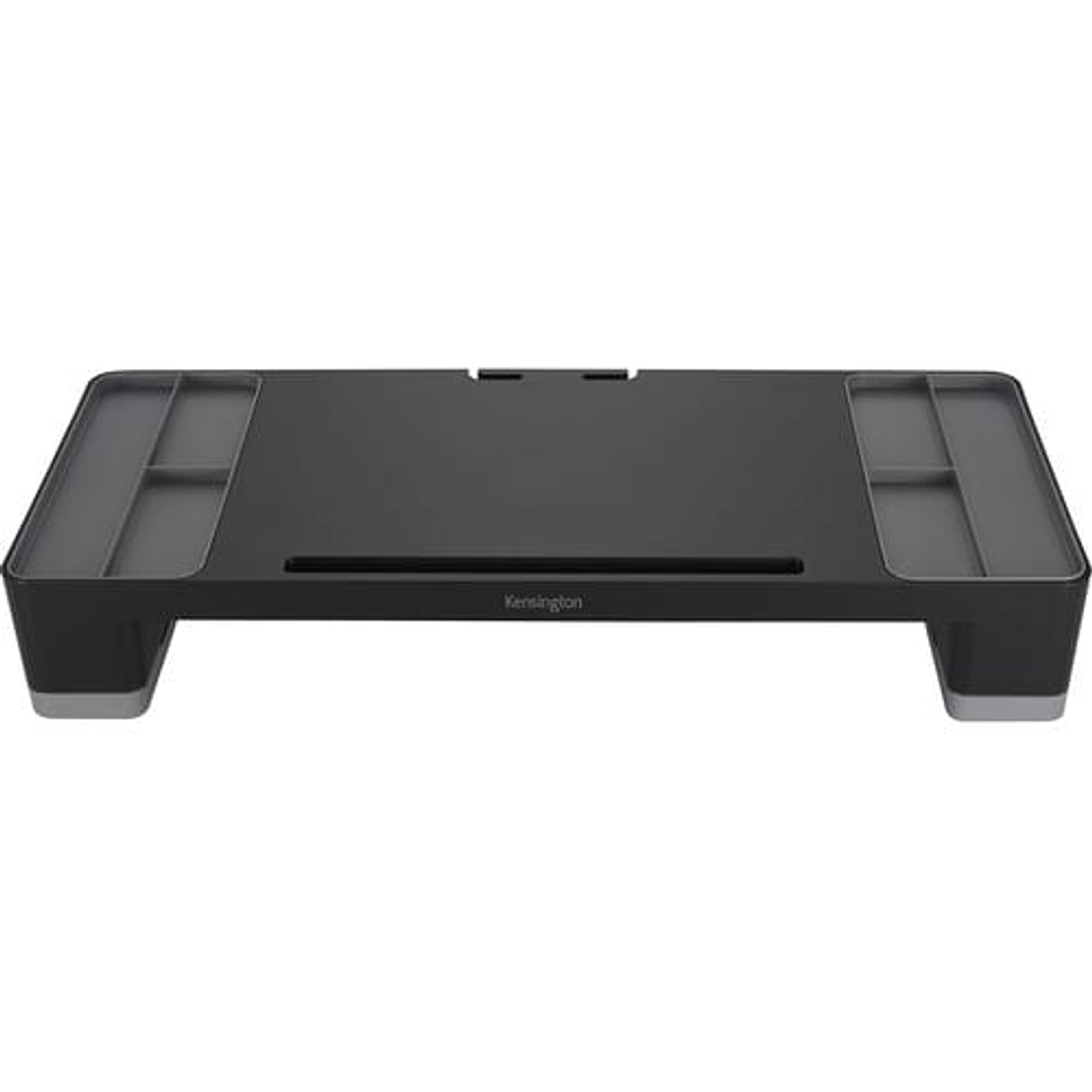 Soporte para monitor Kensington Altura ajustable - 18.14kg Capacidad de carga - 9.5cm Altura x 62cm Ancho x 26.4cm Profundidad - Mesa 1