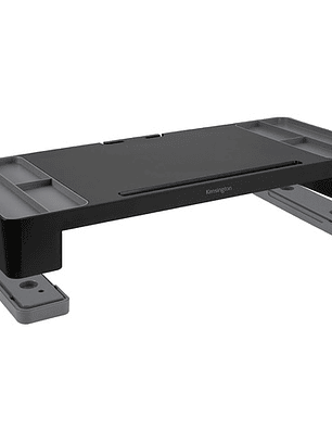 Soporte para monitor Kensington Altura ajustable - 18.14kg Capacidad de carga - 9.5cm Altura x 62cm Ancho x 26.4cm Profundidad - Mesa