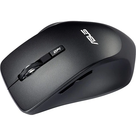 Mouse Asus WT425 Inalámbrico Óptico 1600 DPI Negro