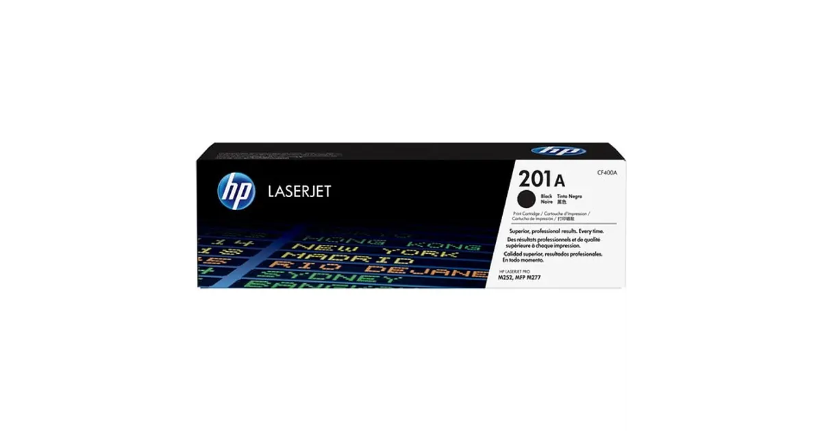 Cartucho de tóner HP 201A Láser | Negro | Original