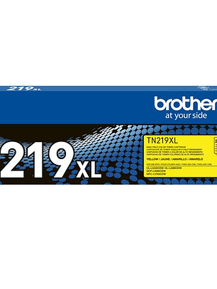 Toner Brother TN219XLY Amarillo Alto Rendimiento Original