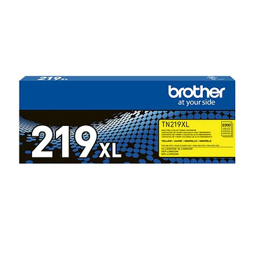 Toner Brother TN219XLY Amarillo Alto Rendimiento Original 1