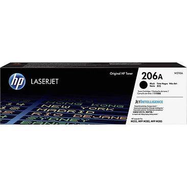 Cartucho de Tóner HP 206A Negro Original W2110A 1