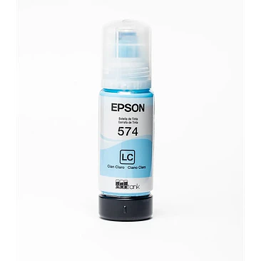 Botella de Tinta Epson T574 Cian Claro 70ml Original 2