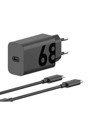Cargador Motorola TurboPower 68W USB-C con Cable 1m