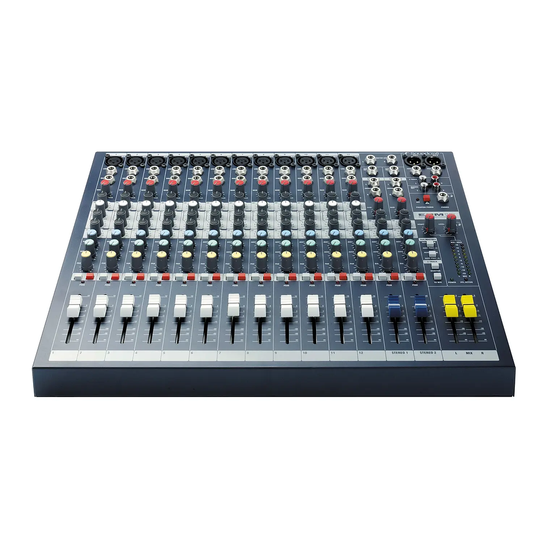 Mezclador Analógico Soundcraft EPM12 12 Canales Profesional 2
