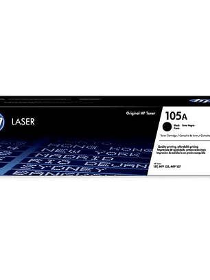 Tóner HP 105A Negro Original W1105A