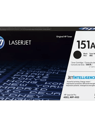 Tóner HP 151A Negro Original W1510A