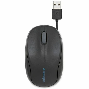 Mouse Kensington Pro Fit Retráctil de Viaje USB