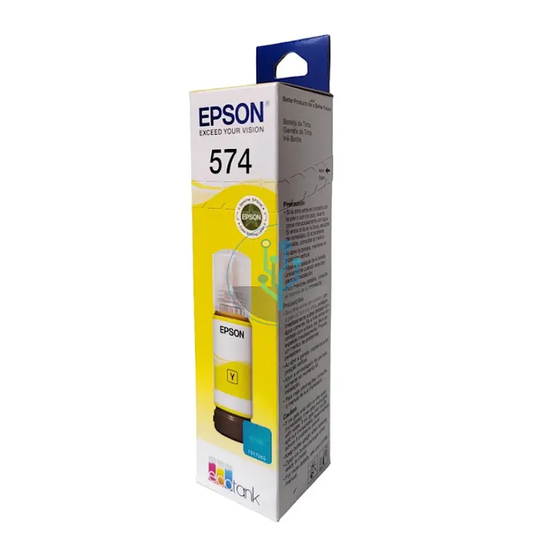 Botella de Tinta Epson T574 Amarillo 70ml 1