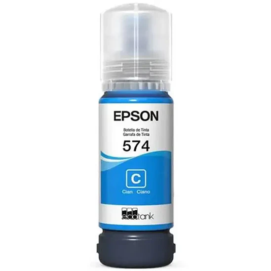 Botella de Tinta Epson T574 Cian 70ml 2