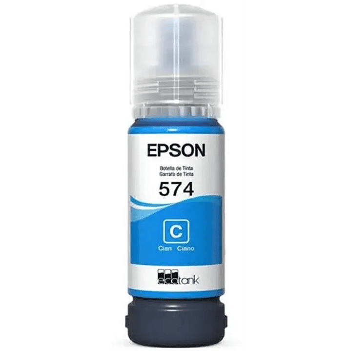 Botella de Tinta Epson T574 Cian 70ml 2