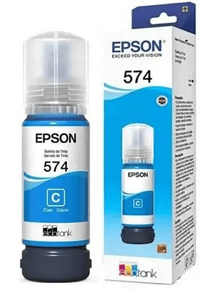 Botella de Tinta Epson T574 Cian 70ml