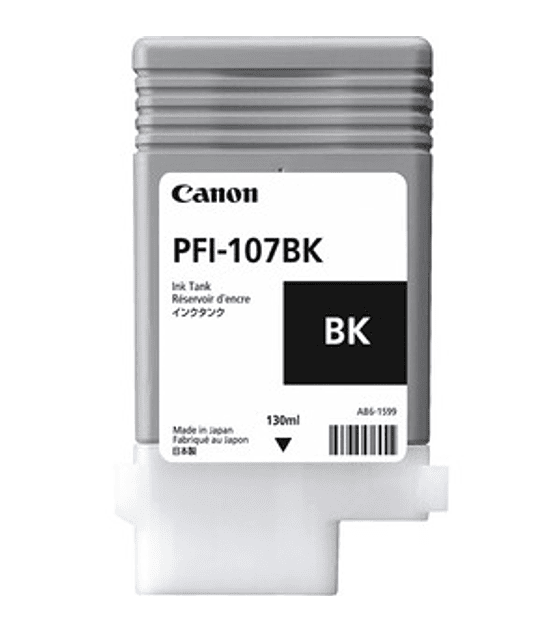 Cartucho de tinta Canon PFI-107BK 6705B001